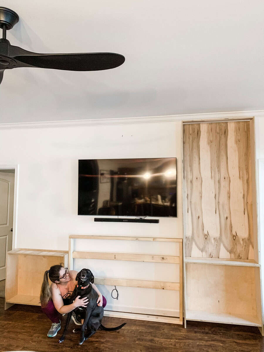 How to Build a DIY Electric Fireplace and Tv Wall - Build a Cozy Home