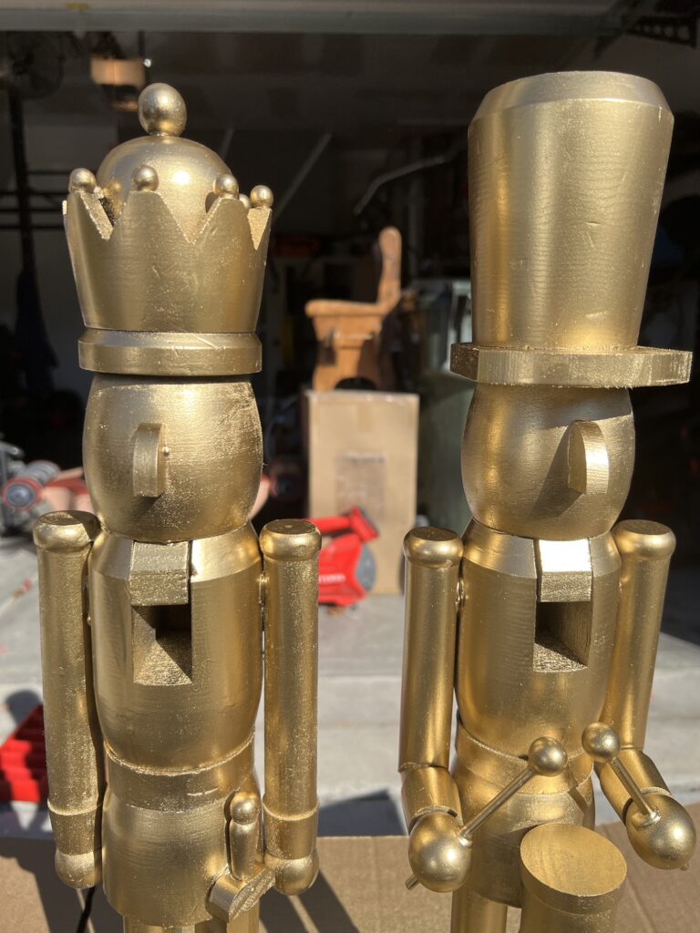 Brass DIY Nutcrackers