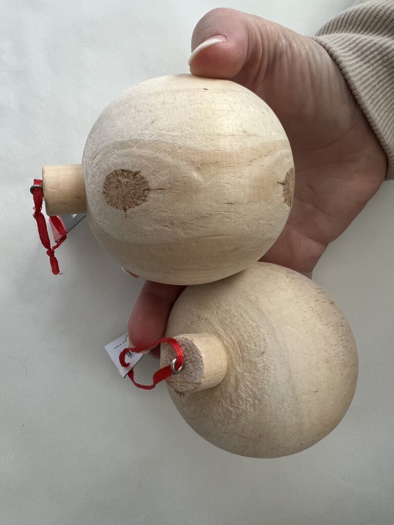 wooden ornaments to DIY