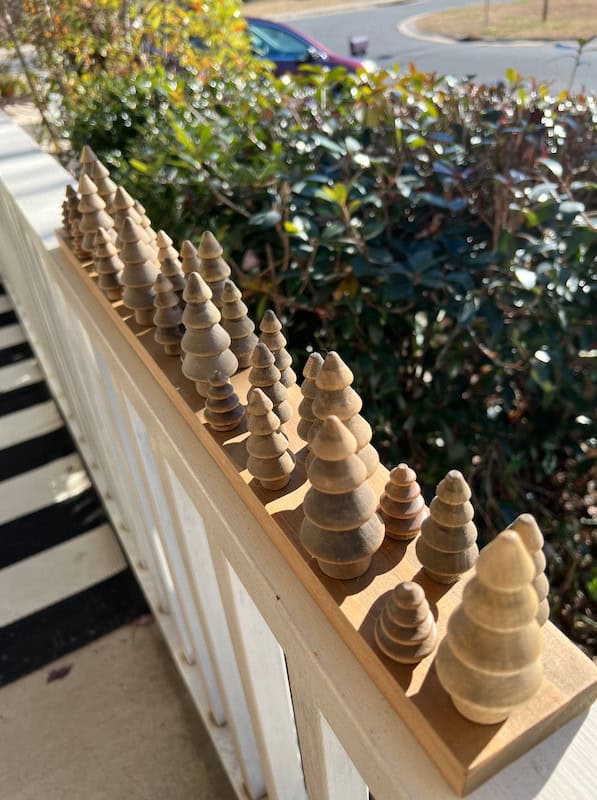 DIY Christmas tree project